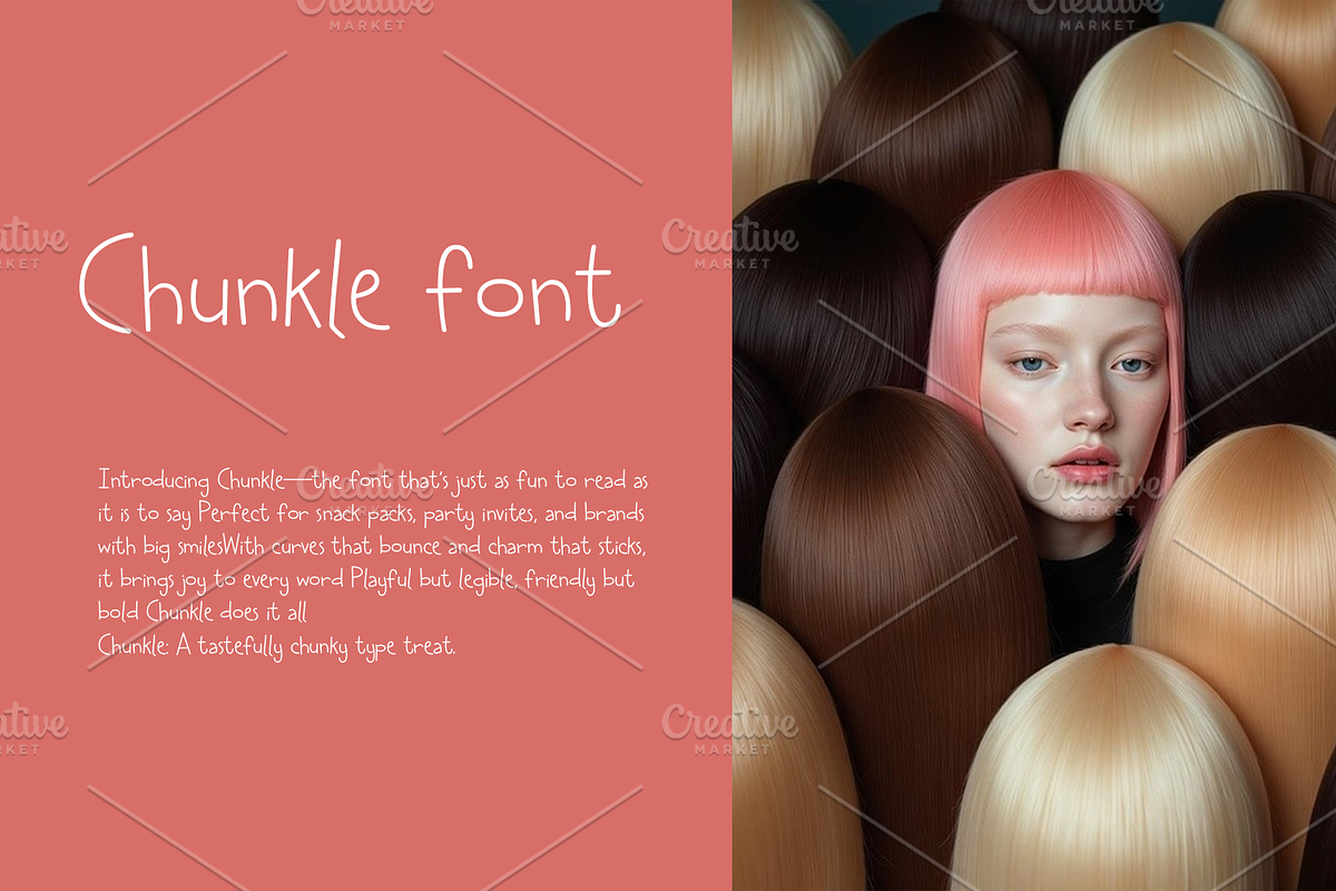 Chunkle-font-Regular-093-25, a Font by canve (Photo 2 of 2)