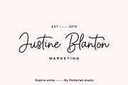 Sophia White, a Script Font by Rotterlab Studio (Thumbnail 2 of 10)