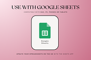 Simple Paycheck Budget - Red, a Templates & Theme by The Creative Plans co (Thumbnail 10 of 10)