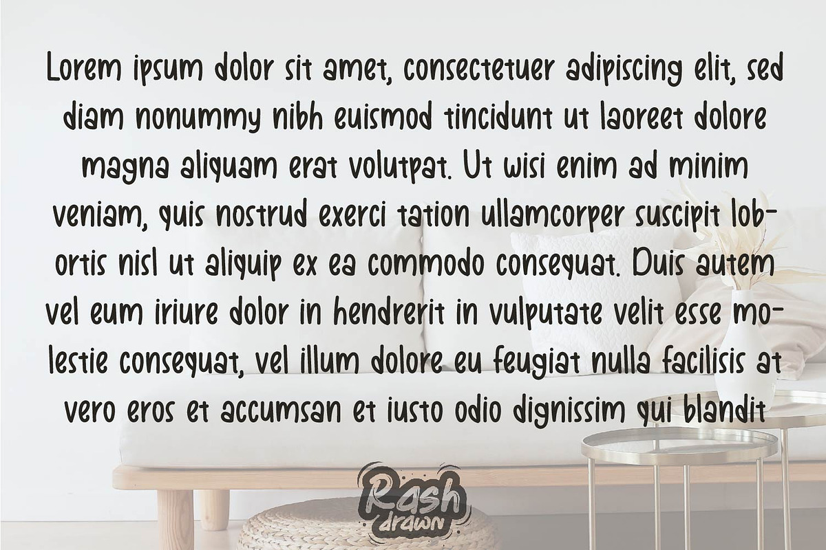 Homely a handwritten font, a Font by Rashdrawn (Photo 3 of 3)
