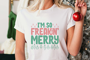 Bright and Merry a cute Holiday Font, a Sans Serif Font by Amber Nest Design (Thumbnail 4 of 8)