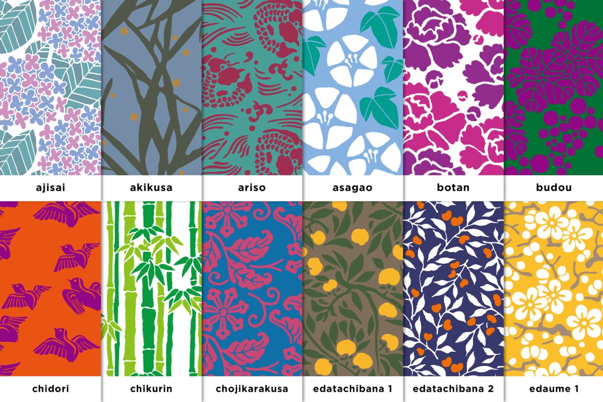 75 JAPANESE PATTERNS BUNDLE, a Pattern Graphic by JAPANESE MON