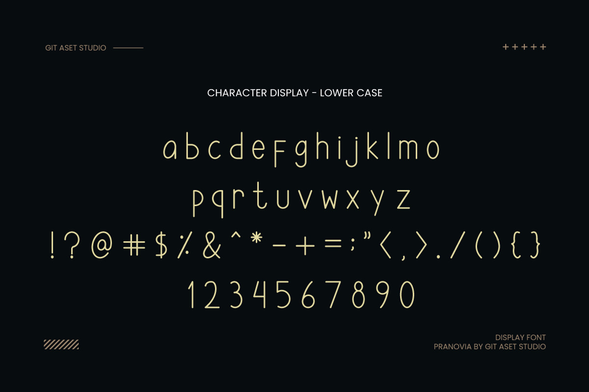 Pranovia Display Typeface, a Handwritten Font by gitasetstudio (Photo 4 of 6)