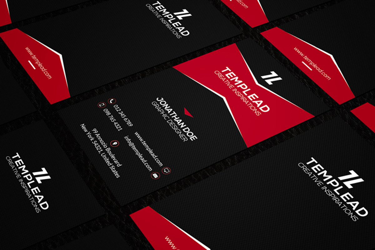 Corporate Business Card CM138, a Business Card Template by annozio (Photo 4 of 4)