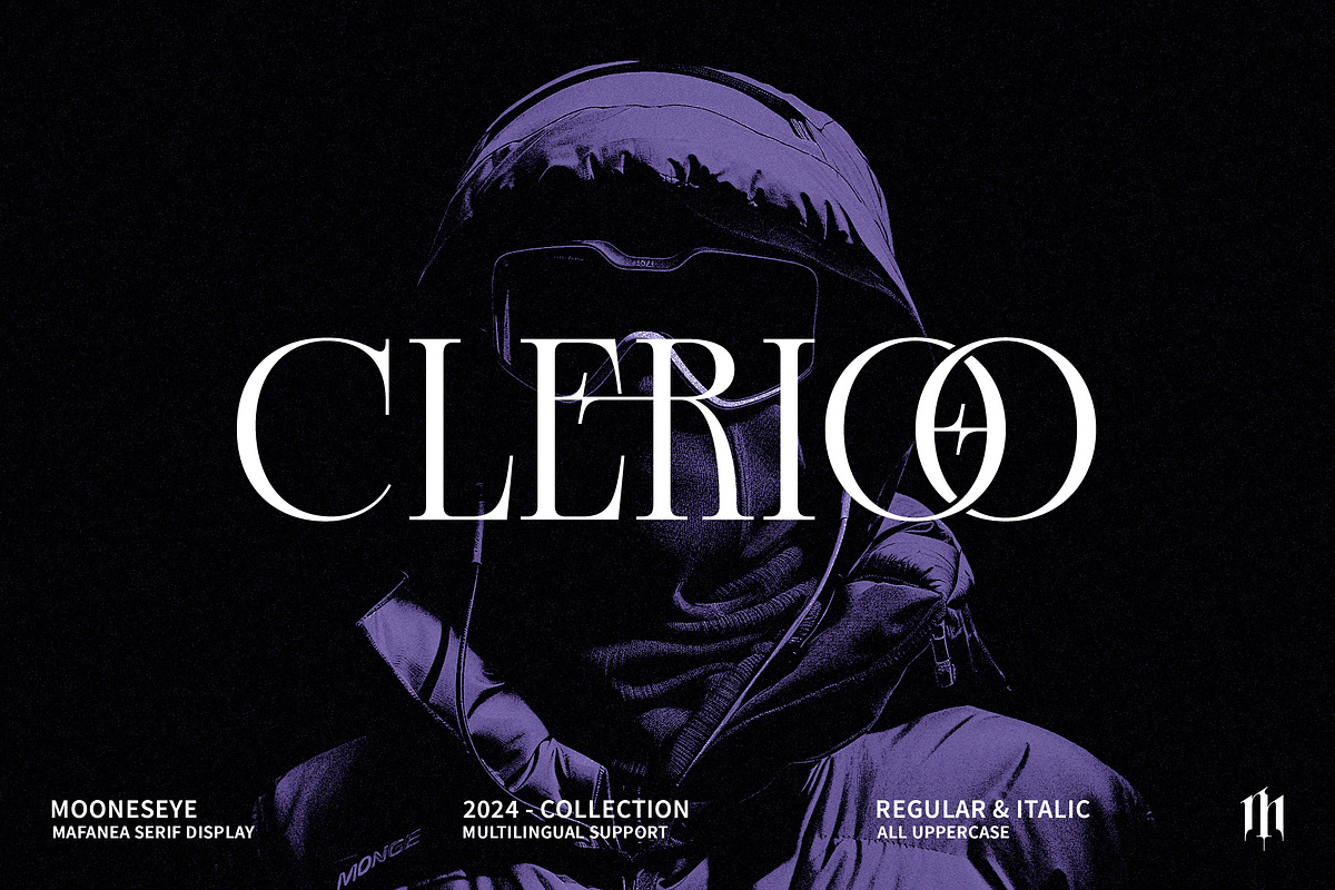 Clerioo – Elegant Serif Display Font, a Serif Font by MooneseyeType (Photo 1 of 10)