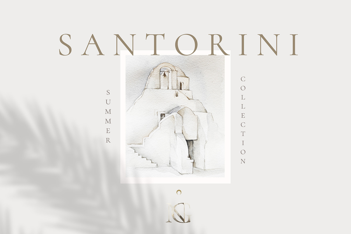SANTORINI-summer collection, an Object Graphic by Natalia Tugova (Photo 2 of 21)