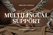Diraline - Modern Serif Font, a Serif Font by RagamKata (Thumbnail 10 of 10)