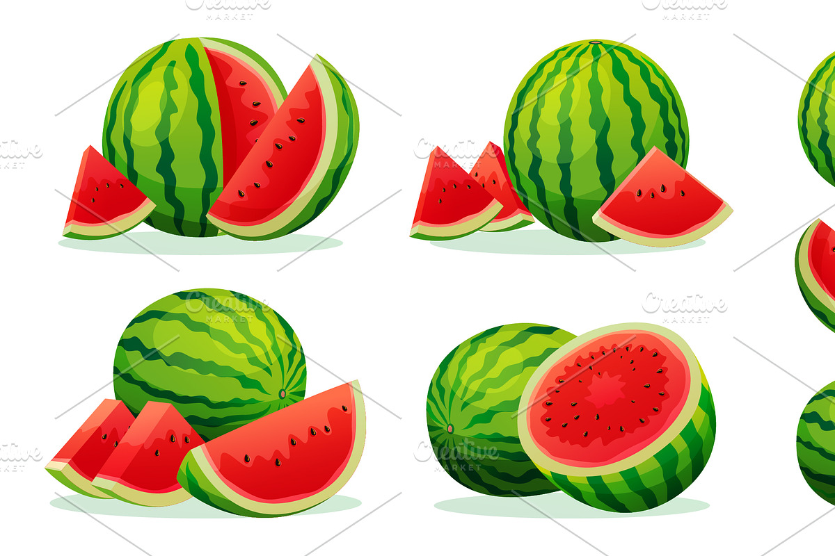 Fruit Cartoon Collection, a Decorative Illustration by YG Studio (Photo 8 of 22)
