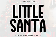 Little Santa, a Sans Serif Font by InermediaSTUDIO (Thumbnail 1 of 8)