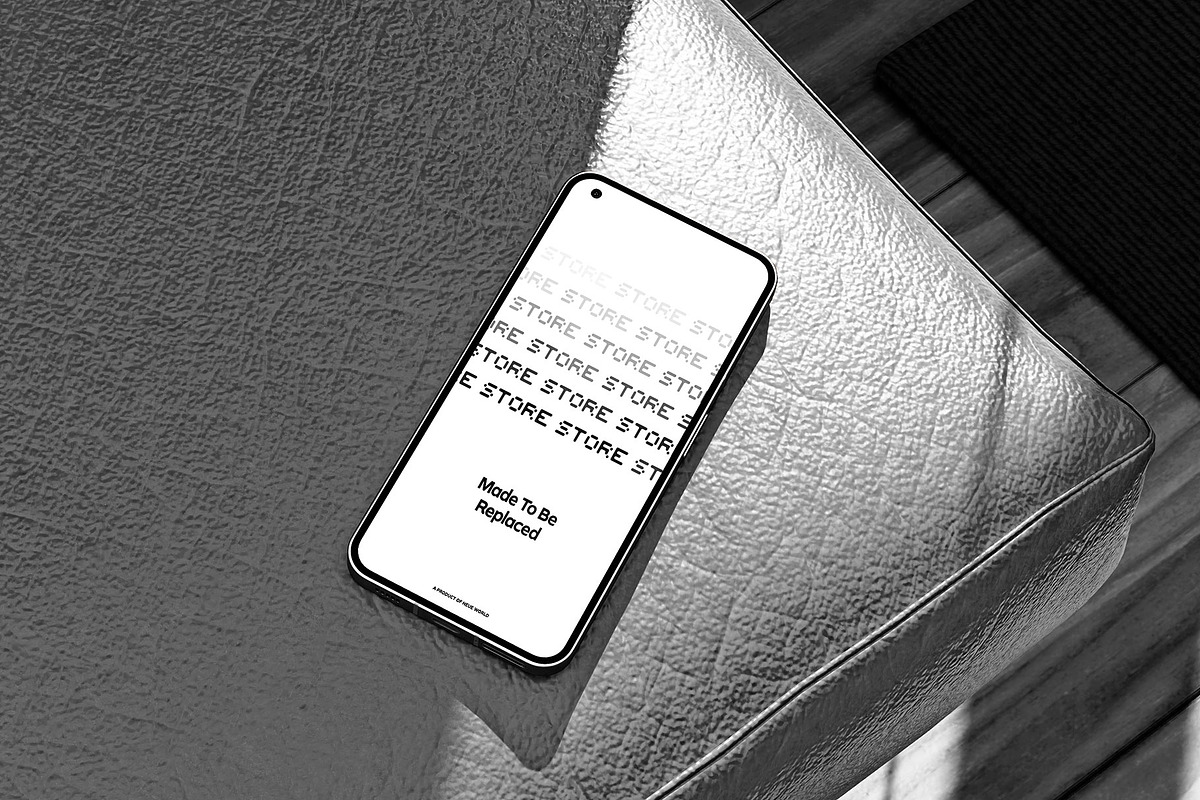 Nothing Phone(1) Realistic 3D MockUp, an Android Mockup by neueworld (Photo 1 of 11)