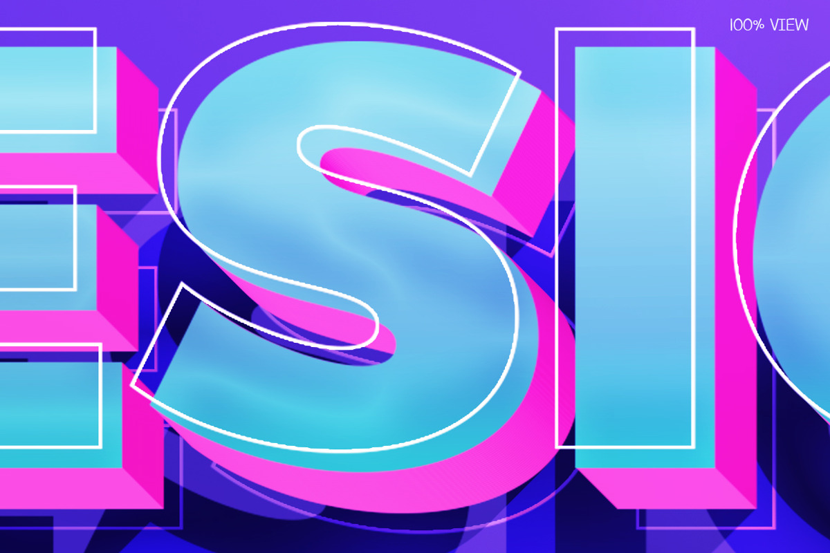 3D Text Effects New Trends, a Layer Style Add-On by Graphicdome (Photo 5 of 17)