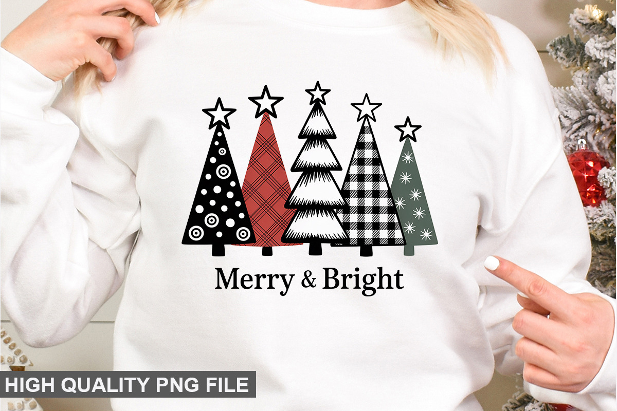 Christmas Tree Sublimation Bundle, a Graphic by crative8112 (Photo 2 of 9)
