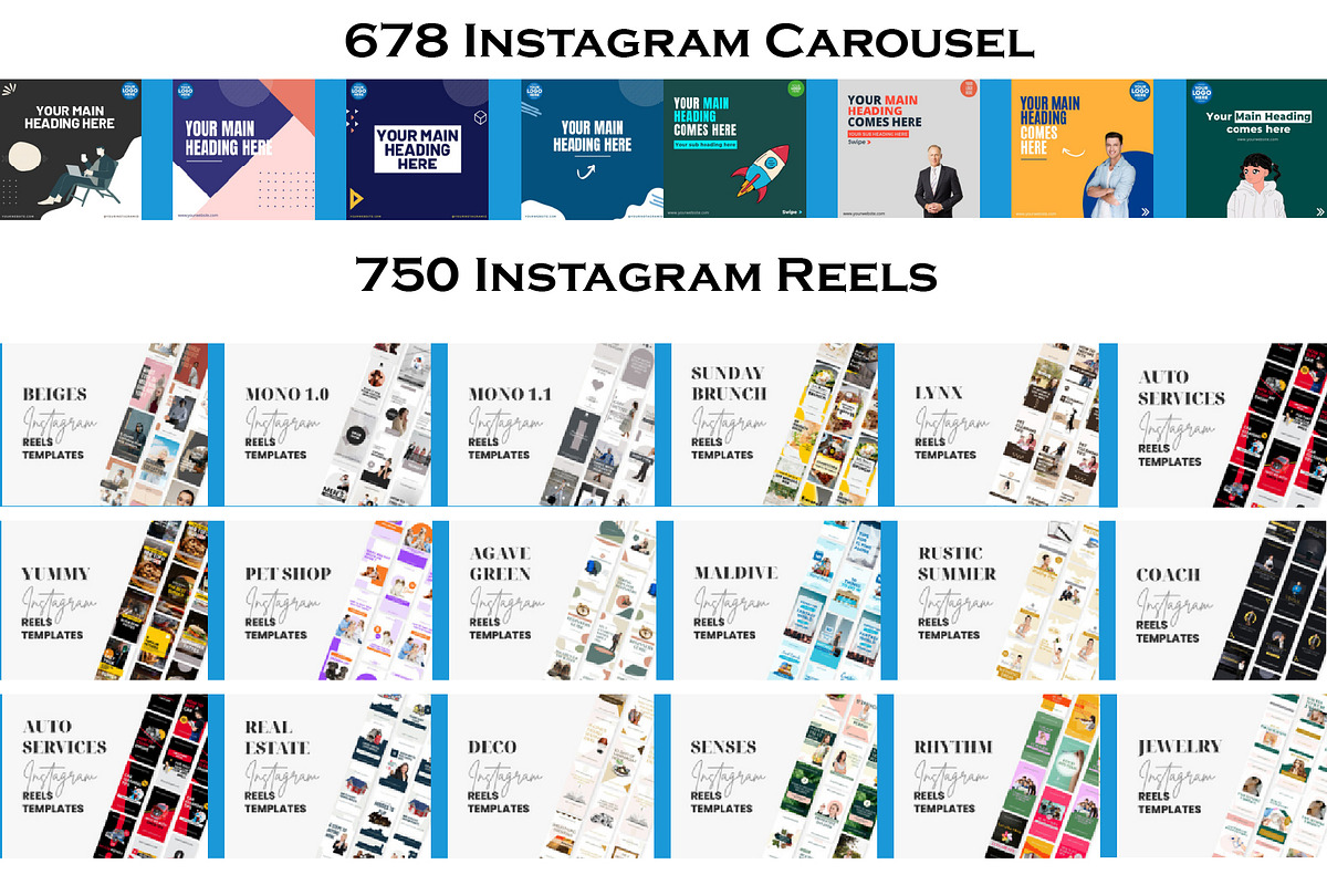 Social Media Canva Template Bundle preview 7