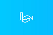 Minimalist Fish & Wave L Letter Logo, a Branding & Logo Template by arhabib (Thumbnail 10 of 14)
