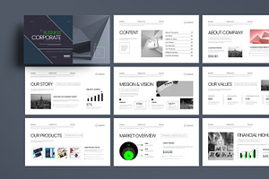 Corporate Business Presentation, a Presentation Template by MightyDesign