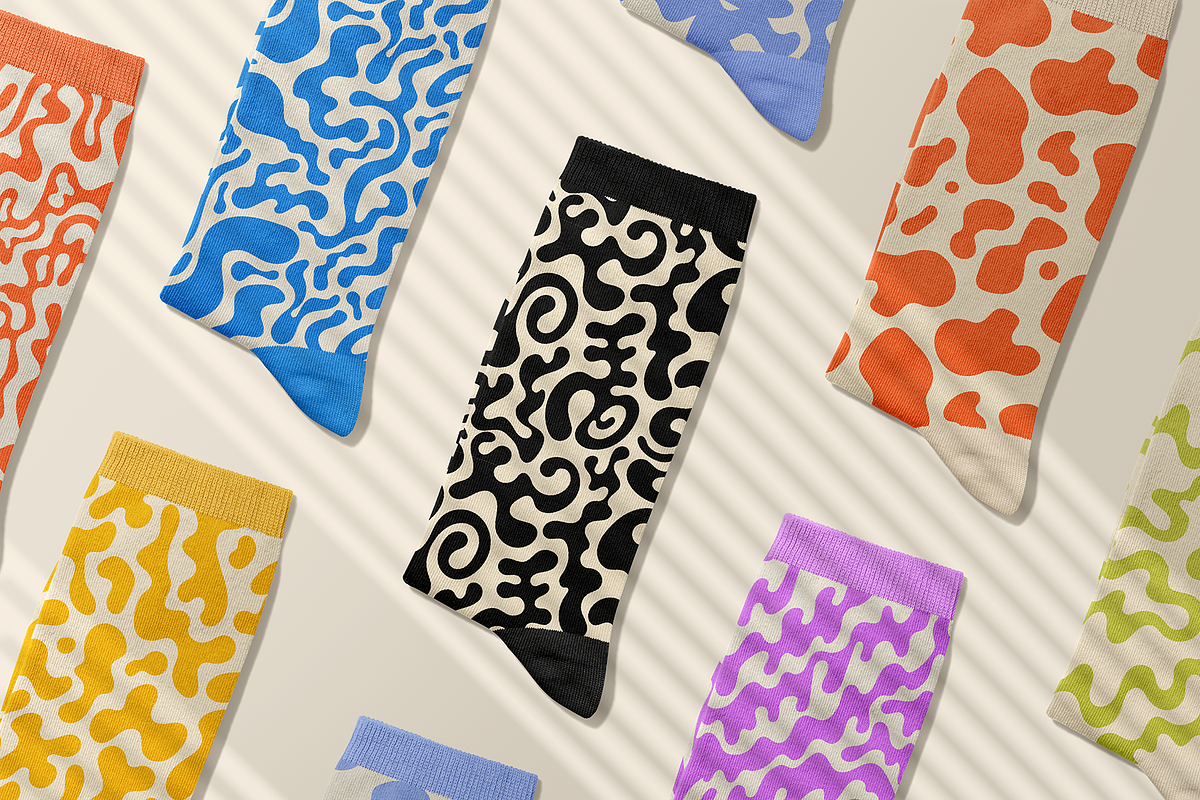 Organic Shapes Pattern Collection, a Pattern Graphic by Felizabeth Design (Photo 2 of 12)