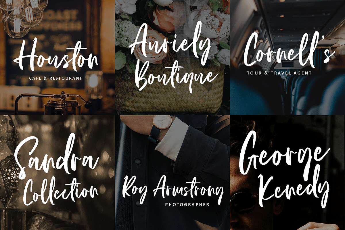 Lorde Soon - Elegant font, a Script Font by Emtheen Std. (Photo 4 of 6)