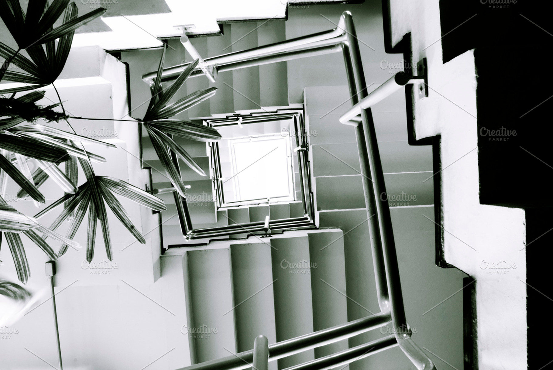Spiral Staircase Stock Photograph