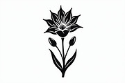 Black Floral Silhouette Set, an Illustration by balal (Thumbnail 14 of 21)