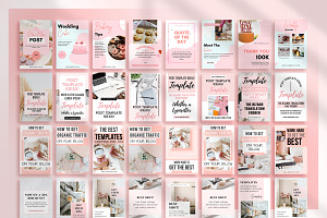 Editable Pinterest Canva Pins Temp