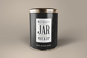 Round Metallic Jar Mockup, a Cups & Container Mockup by Medialoot (Thumbnail 2 of 5)