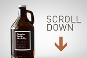 Growler Beer Bottle Mock-Up, a Household Mockup by TSOBG (Thumbnail 33 of 33)