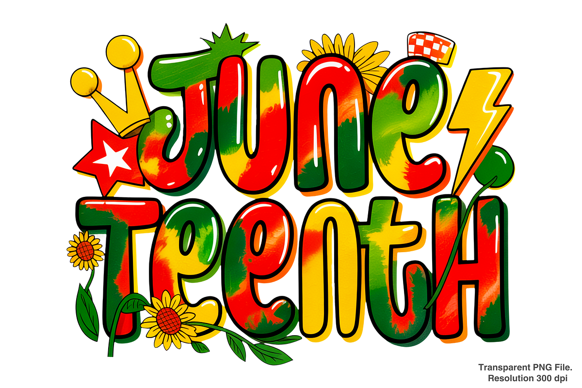 Juneteenth Trendy PNG Bundle, a Graphic by Black Gallery (Photo 2 of 21)