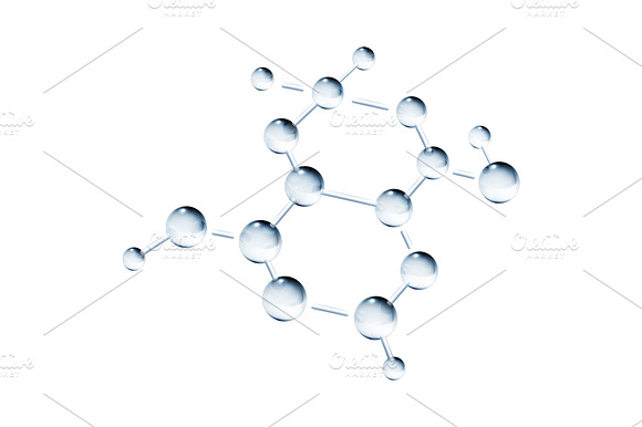 Molecule, vector icon preview 2