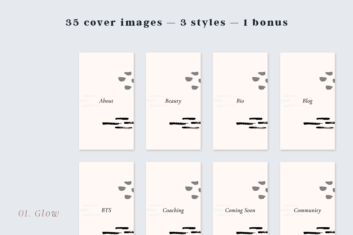 Zephyr Instagram Highlight Covers, a Pattern Graphic by Head of House (Photo 2 of 5)