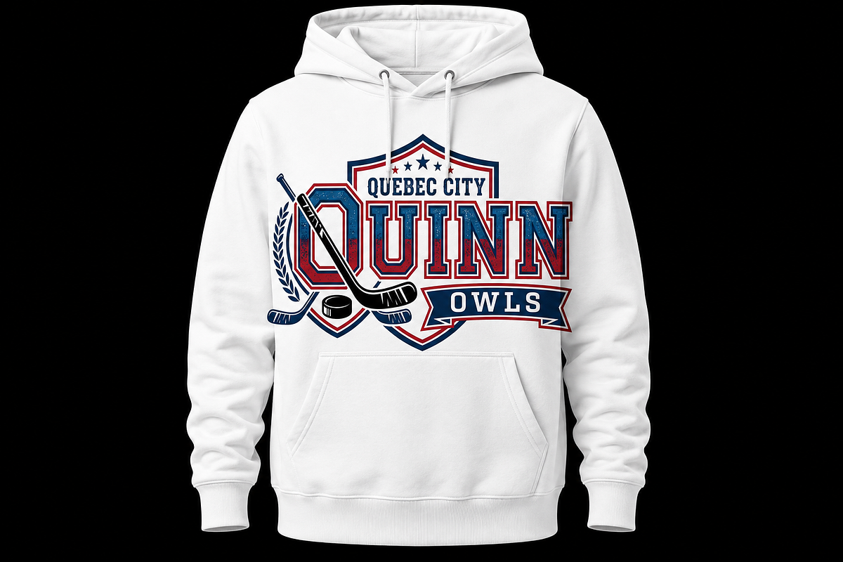 Vintage Quake Hockey Club Logo, an Object Graphic by Artivon (Photo 3 of 3)