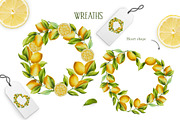 Lemons hand drawn clip art, a Food Illustration by Navenzeles (Thumbnail 5 of 8)