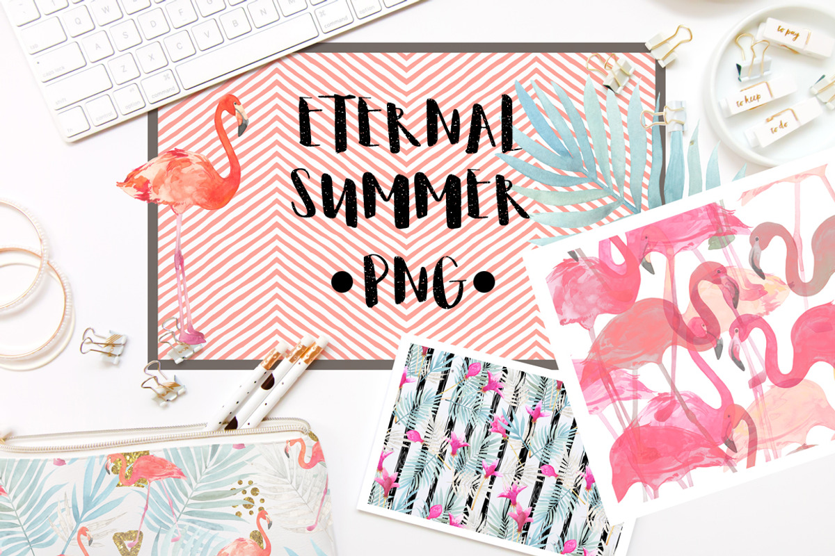 Eternal summer, a Pattern Graphic by Vavavka (Photo 1 of 7)