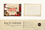 Christmas GREETING CARD CANVA TEMPLA, a Card Template by The Little Lily Studio (Thumbnail 5 of 5)