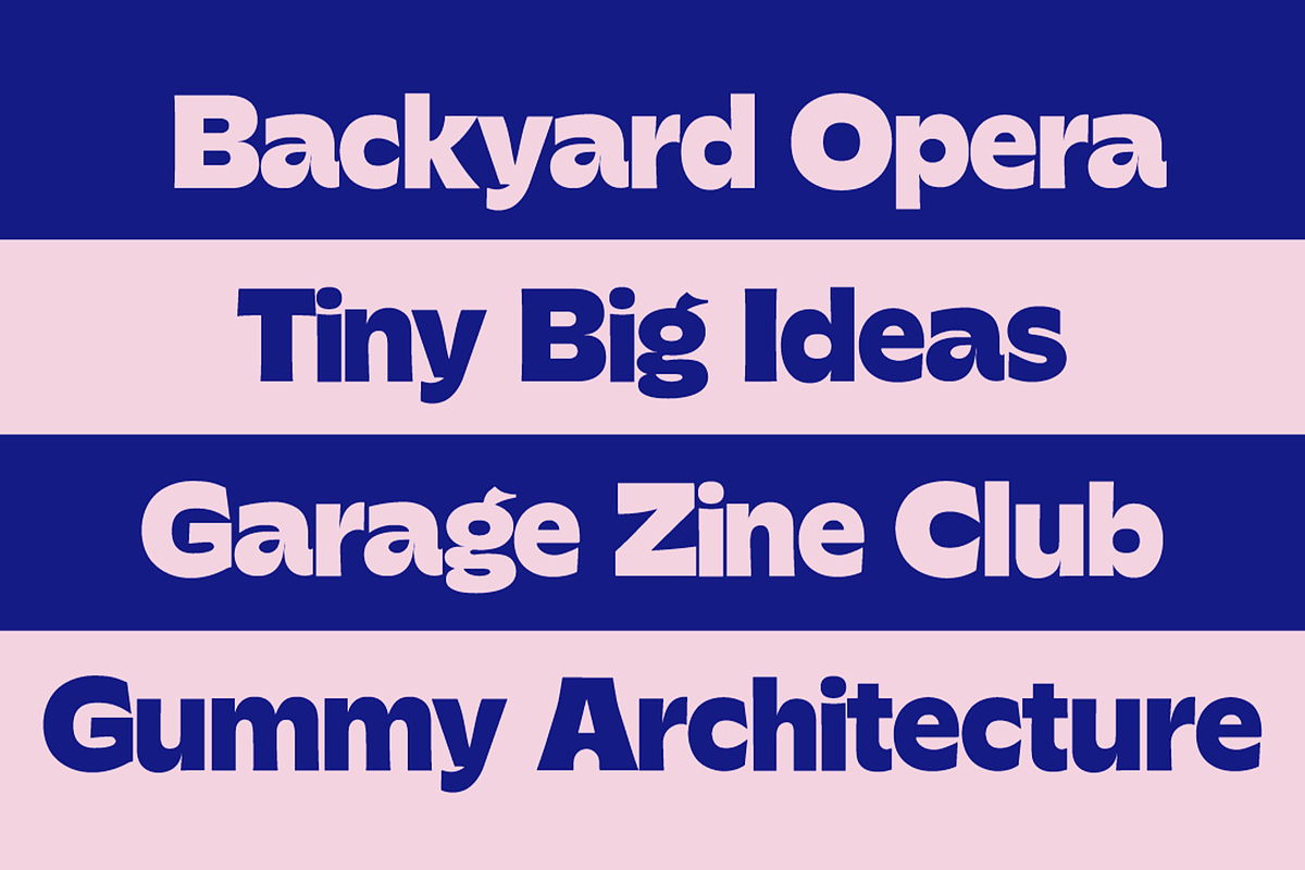 Gramble - display font, a Font by Press & Pen (Photo 5 of 8)