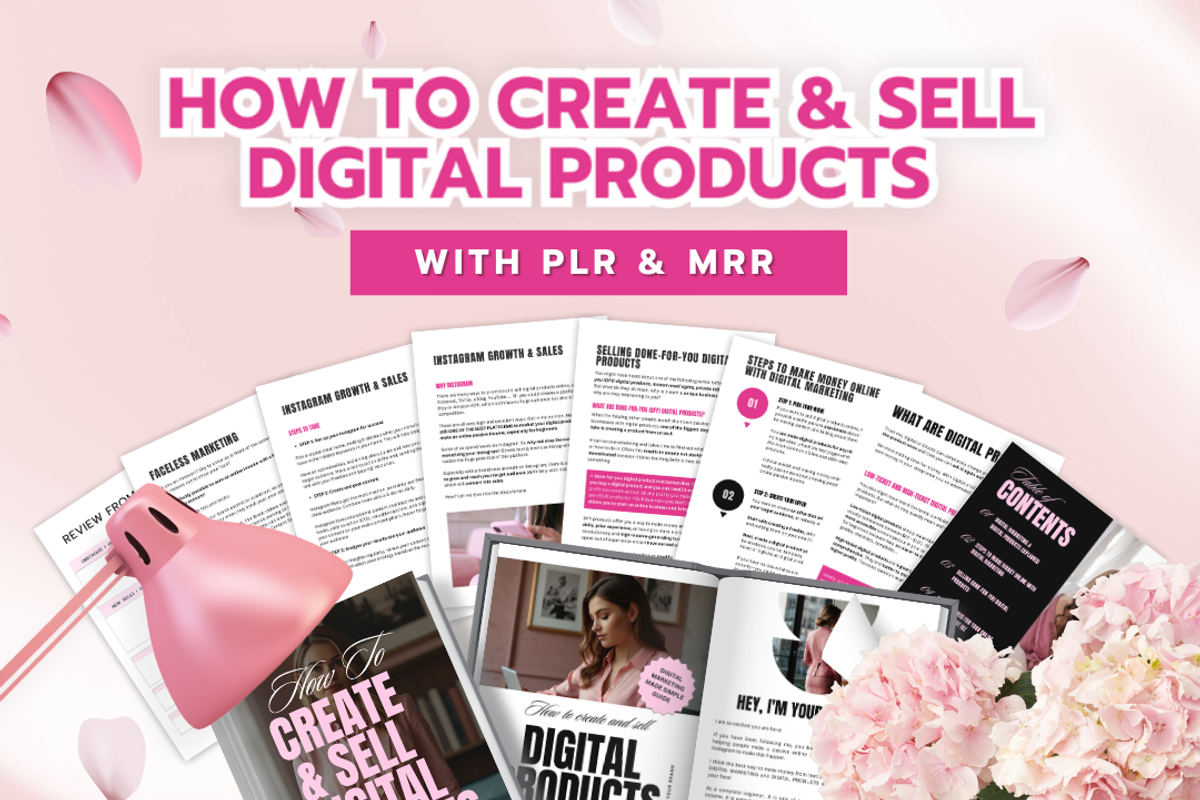 How to Create & Sell Digital Product, a Marketing Template by Your DigiProds (Photo 1 of 4)