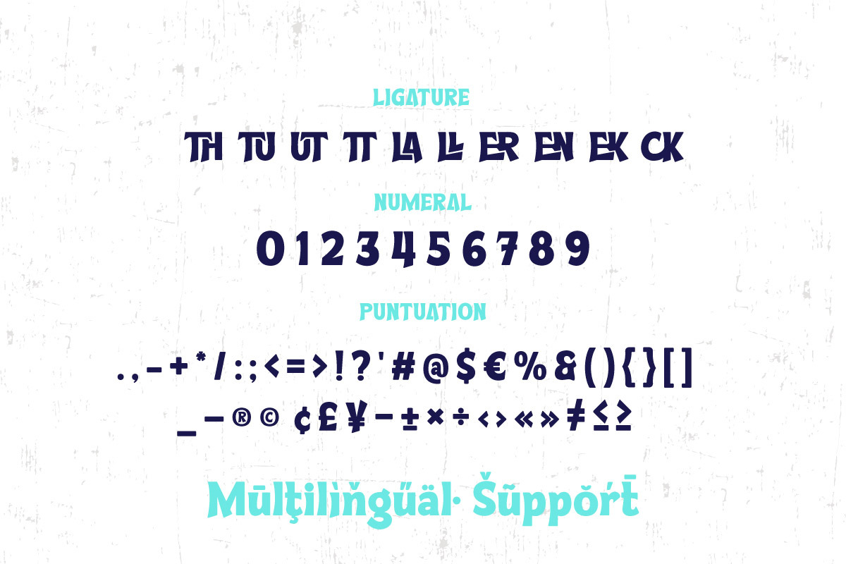 Thellwoenk - Quirky Display Font, a Sans Serif Font by twinstd (Photo 10 of 10)
