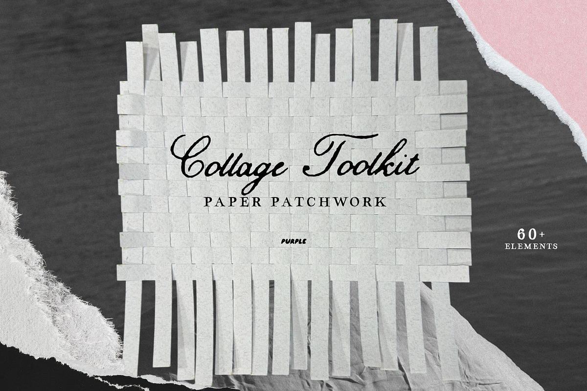 Paper Patchwork: Collage Toolkit, a Texture Graphic by Purple (Photo 12 of 12)