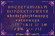 Pushkar Sands - India Inspired Type, a Serif Font by HipFonts (Thumbnail 2 of 11)