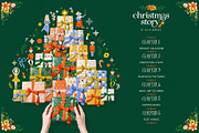 Christmas Story Collection, an Animal Illustration by Julia Dreams (Thumbnail 2 of 9)
