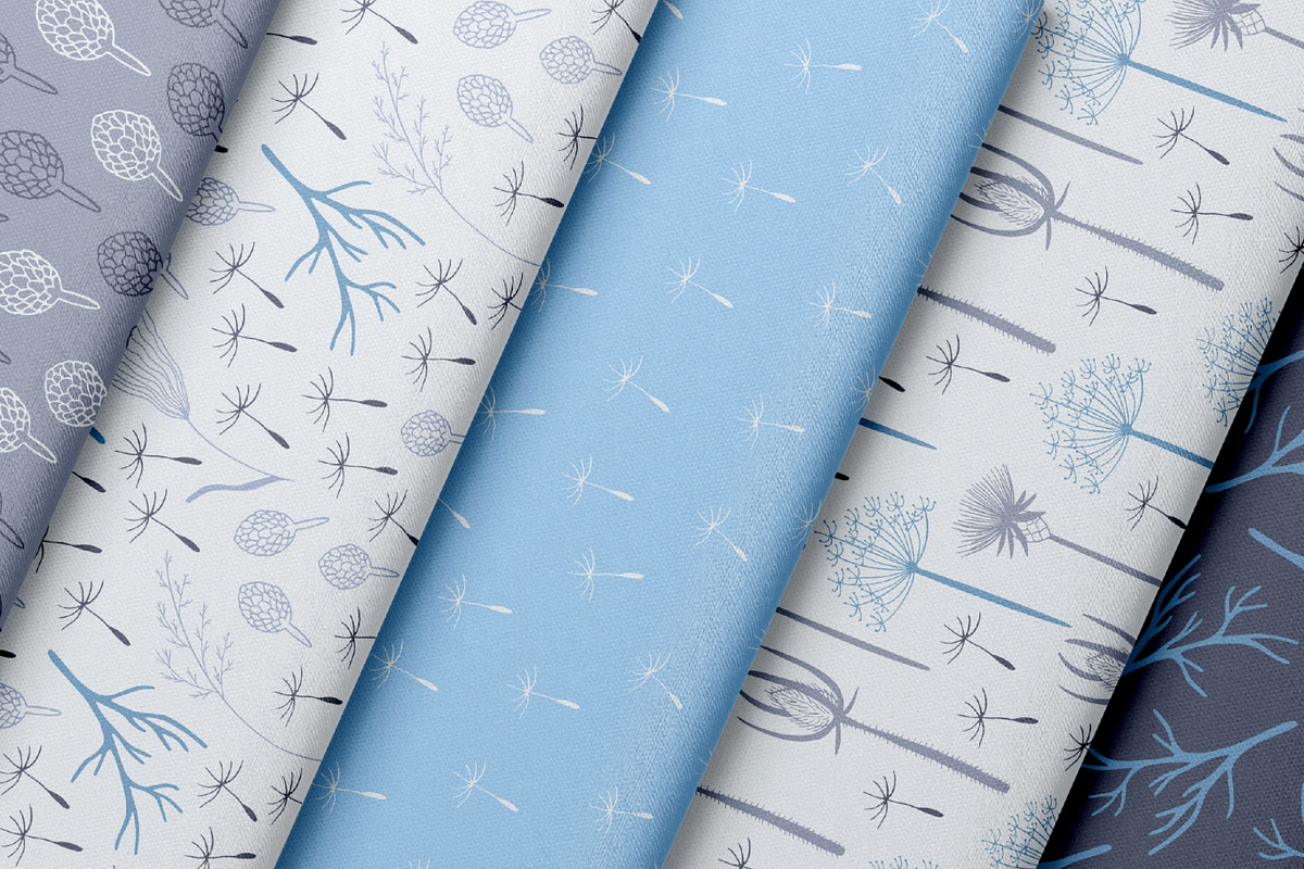 Hand-drawn wildflowers patterns, a Pattern Graphic by Enia Grace (Photo 14 of 15)
