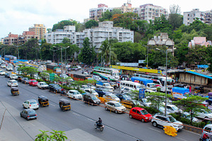 Mumbai Traffic, a Photo by Kaushal Jangid