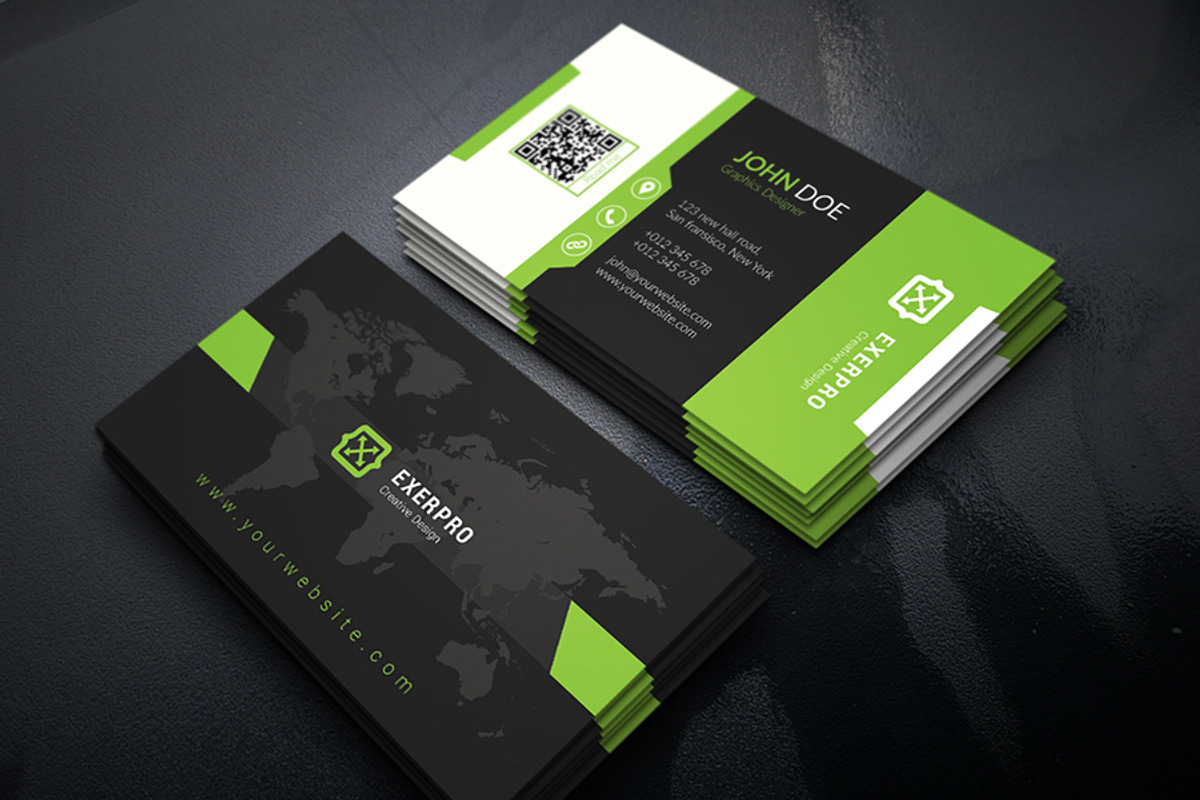 Corporate Business Card Template, a Business Card Template by Shapnochura Design Studio (Photo 2 of 4)