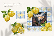 Italian Style Tile - Watercolor set, a Decorative Illustration by Jenny Quince (Thumbnail 7 of 10)