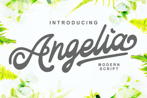 Angelia - Modern Script preview 7