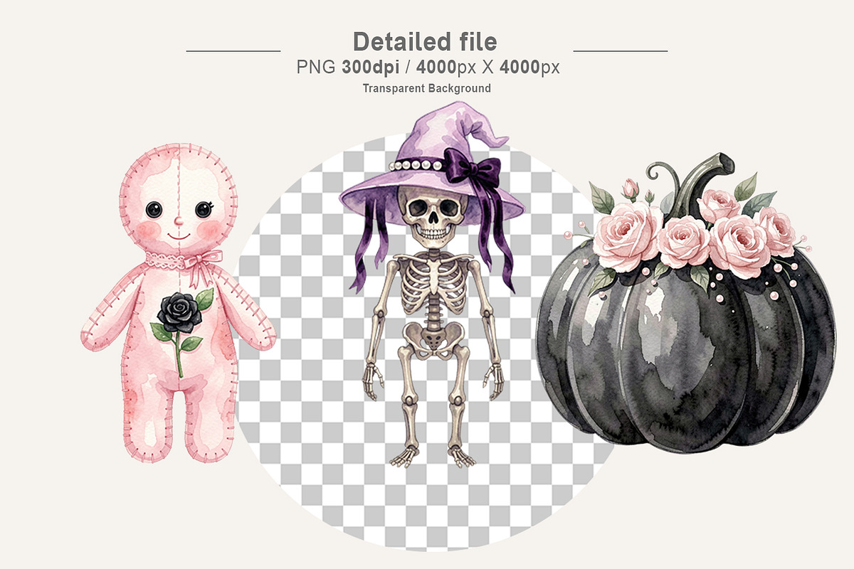Coquette Halloween Sublimation, an Illustration by Artnoy (Photo 3 of 8)