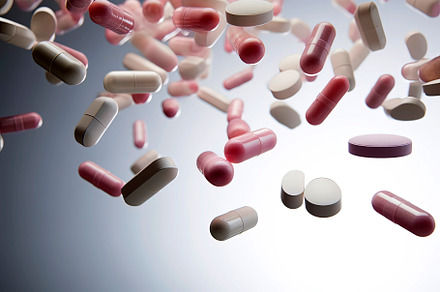variety of pharmaceutical ills, a Health & Medical Photo by huertas19