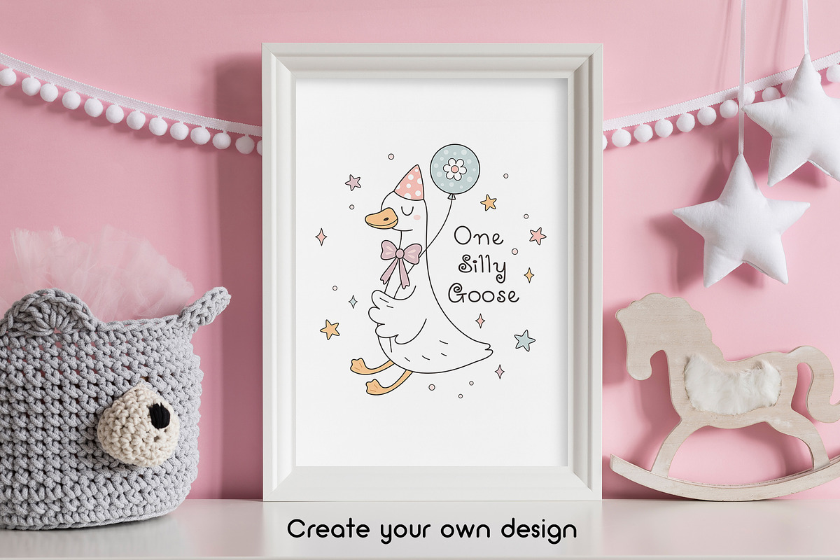 Silly Goose Collection, a Seasonal Illustration by JulzaArt (Photo 7 of 9)
