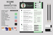 Clean & Bright CV  Resume Template, a Resume Template by graphicforest (Thumbnail 2 of 9)