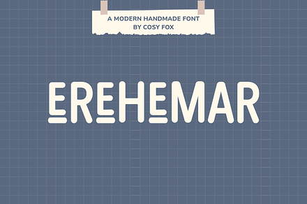 Erehemar Thin Bold Font