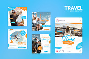 Travel Social Media Post, a Social Media Template by itefan Studio (Thumbnail 4 of 4)